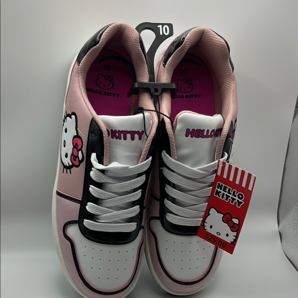 Hello Kitty Pink and White Casual Shoes - Picture 2 of 2